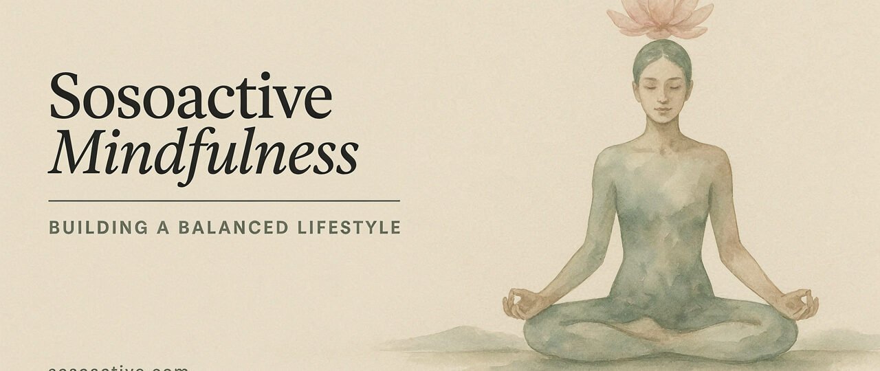 Sosoactive Mindfulness Building a Balanced Lifestyle