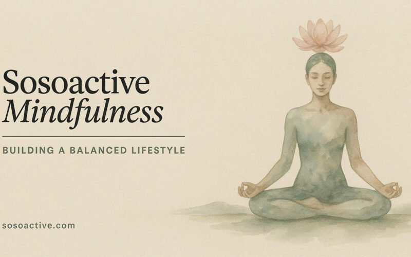 Sosoactive Mindfulness: Building a Balanced Lifestyle