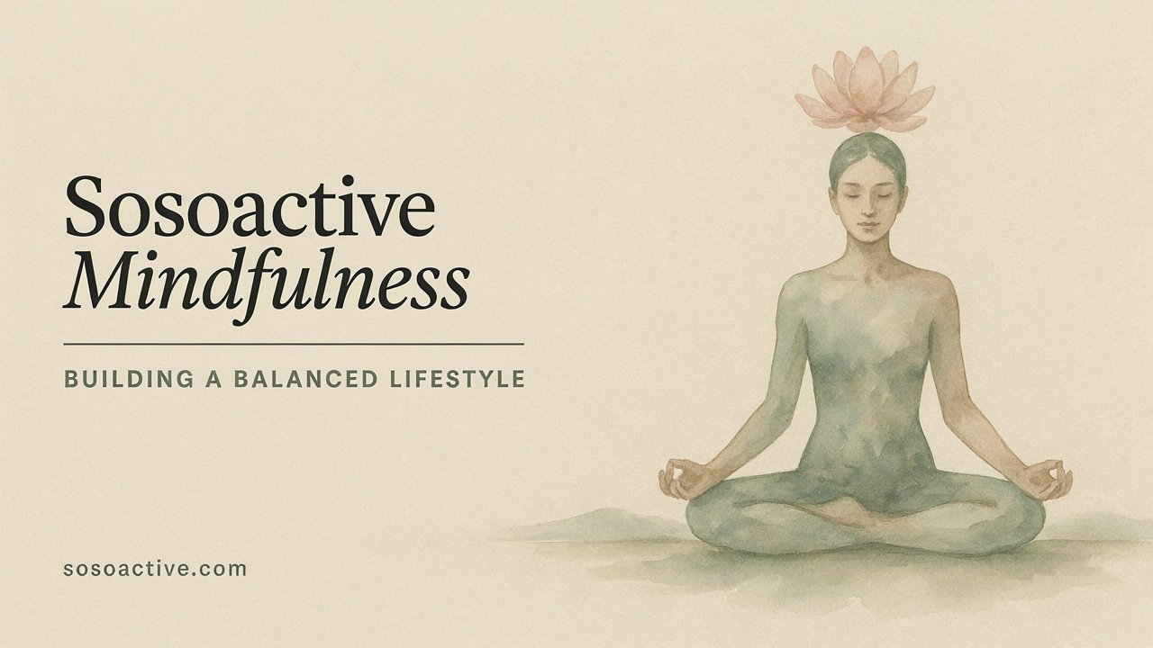 Sosoactive Mindfulness Building a Balanced Lifestyle